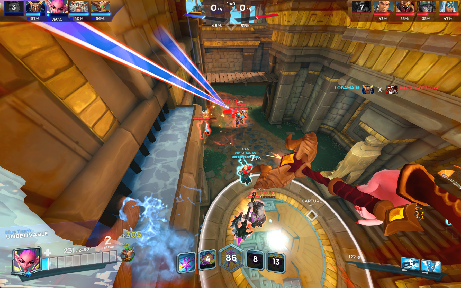 Spectating UI